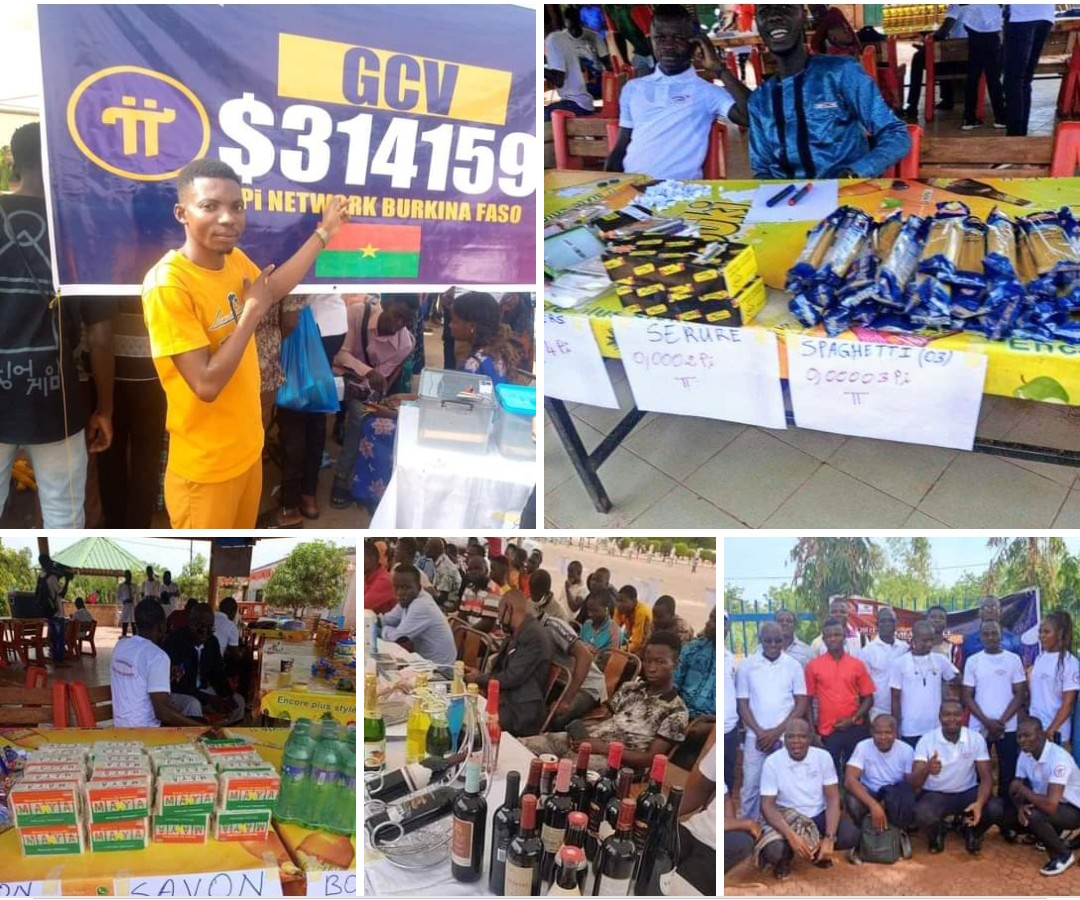 🎉 Congratulations to Burkina Faso West Africa Pi Network Community! Support GCV $314,159 Pi Barter Festival 👏👏👏
#PiNetwork #PiPayment #pibarter #pioneers #WhatIDoForPi