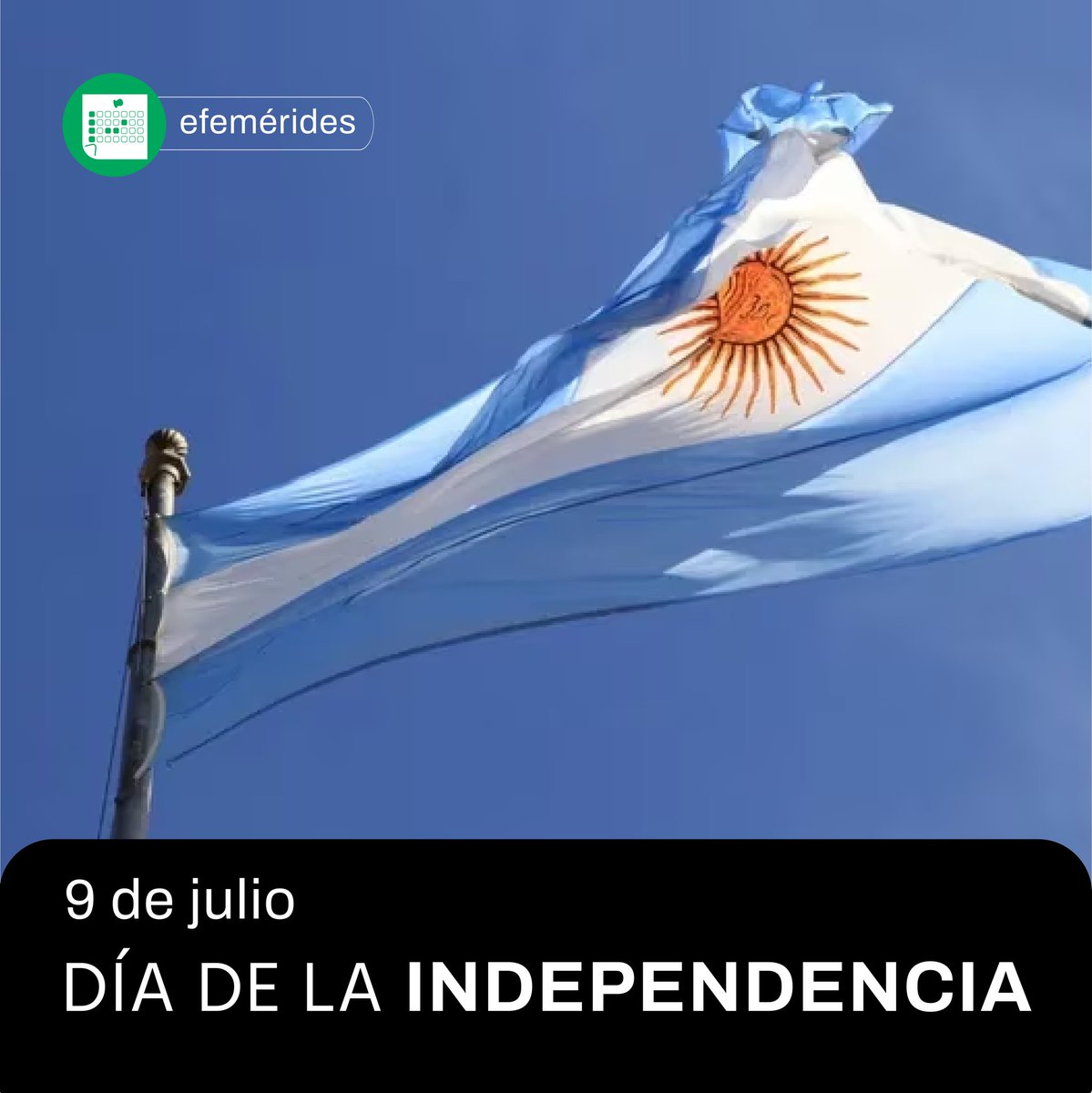 fedecabacoop's tweet photo. Independiente, libre y soberana, así es la Patria que soñamos. 

Defendemos y militamos todos los días una Argentina para todos y todas. 

Otra economía es posible. Feliz Independencia 🇦🇷 https://t.co/tJhOb4Z32d