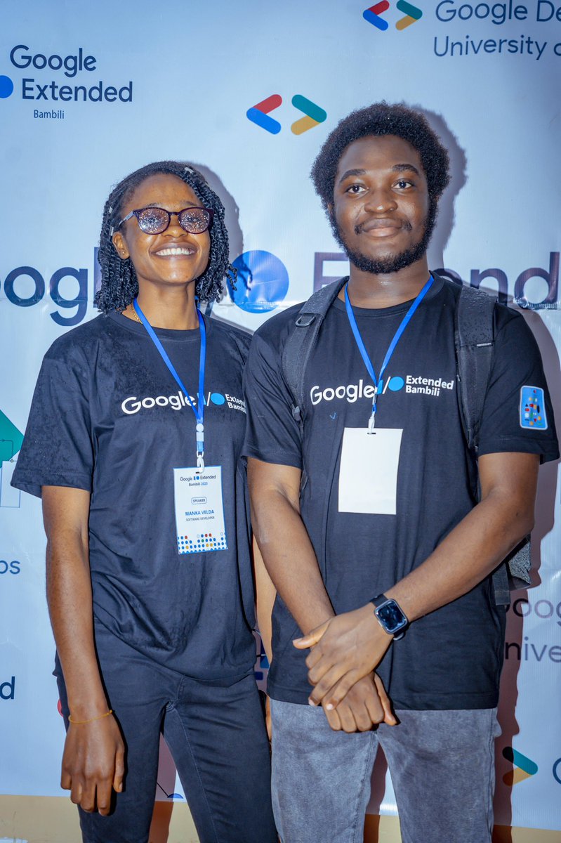 MankaVelda's tweet photo. Yesterday was amazing 💃💃.. attending Google I/O extended as a speaker. 
Fun, networking and learning.
It’s all about #tech and the #community 
#googleio 
#googleioextendedbambili https://t.co/Zbce8GW60I