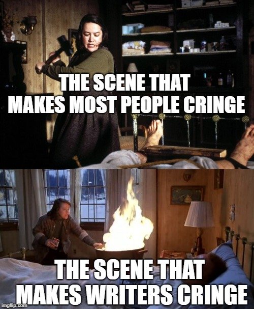 💯 

#WritingCommunity #authors #amwriting #misery #kathybates