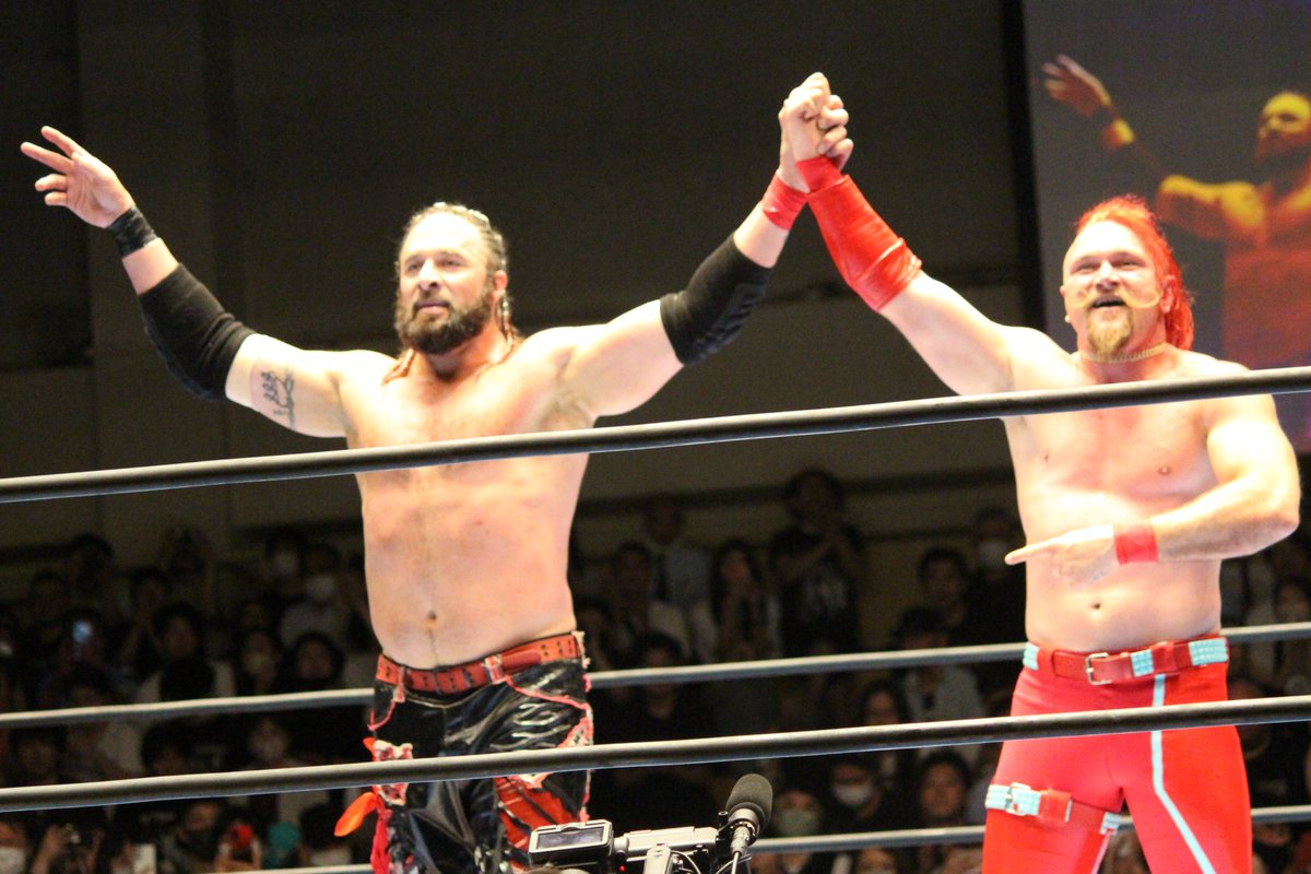 Kukky0314's tweet image. 2023 NJPW STRONG INDEPENDENCE DAY

#njpw 
#njpwSTRONG 
#LanceArcher
#AlexZayne
#MonsterSauce
#ランスアーチャー
#アレックスゼイン