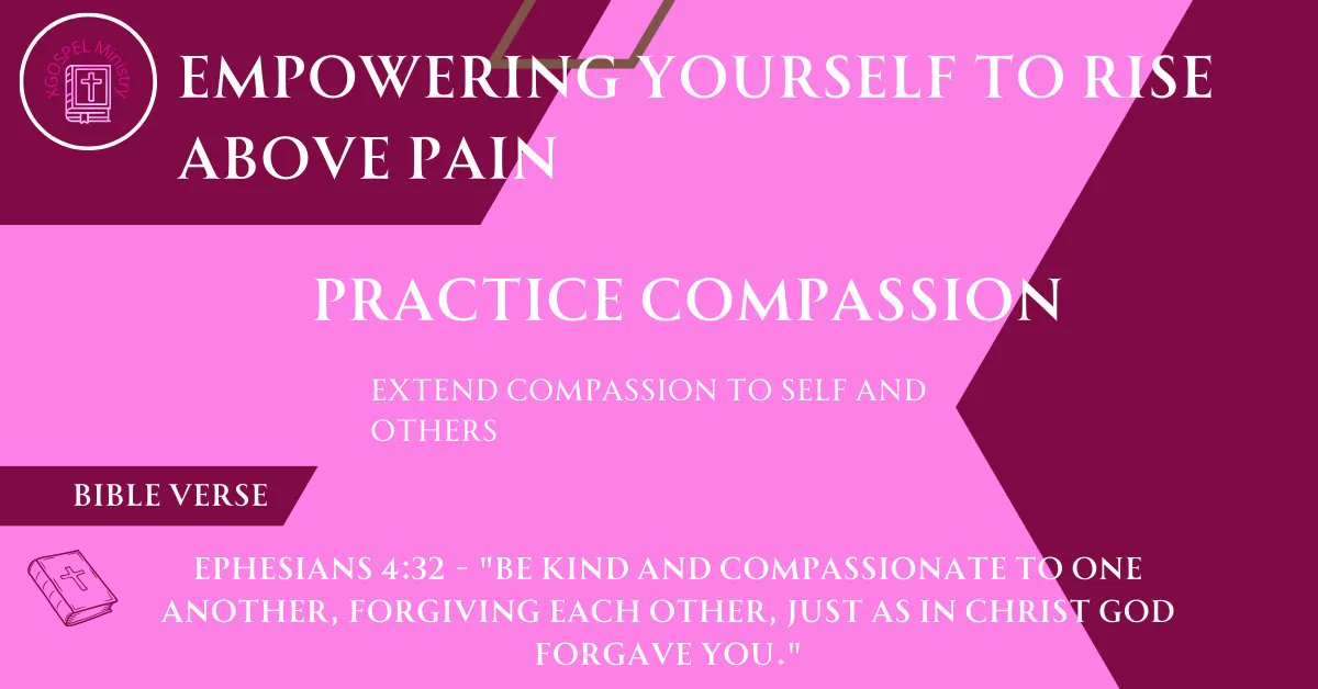 XGospelMinistry's tweet photo. ✨ By extending kindness and understanding to others, one can find solace and healing amidst their own struggles. 🤝 Discover the transformative power of compassion and how it can alleviate suffering #CompassionHeals #ManagingSuffering #FindingSolace (https://t.co/6oS1DHF0bl) https://t.co/BmfhjSwewp