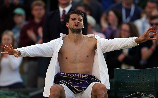 All I can say is WOW. His tennis is a thing of beauty! Nuff said 🔥 
#Dimitrov #Wimbledon