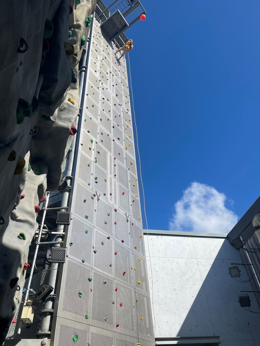 Join us on Saturday 22 July for our charity abseil in #Exeter! Support #MentalHealth and #LearningDisability services and raise funds for our #charity. Challenge yourself to descend 65ft down the climbing wall and make a positive impact in the community: orlo.uk/9uGoy