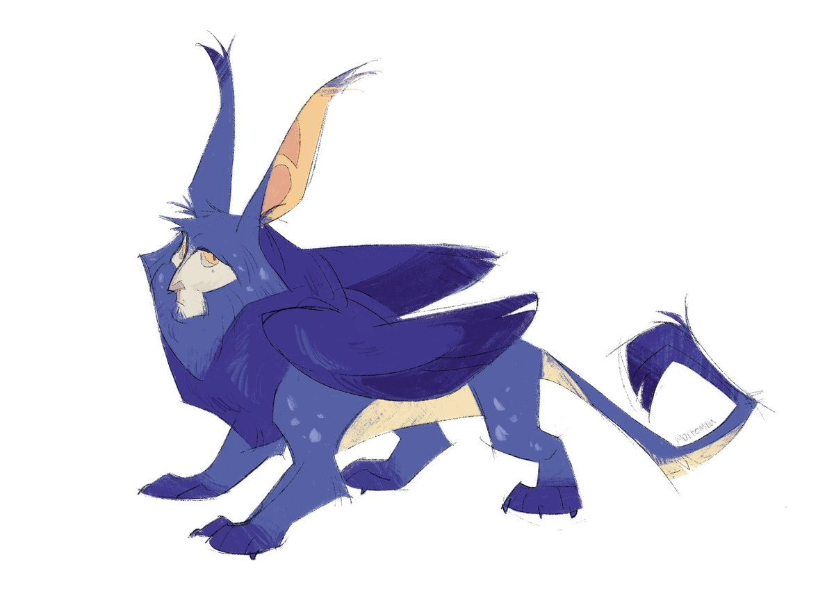 muscabre's tweet photo. Attacks for MinishFlea on artfight / ChibiChubster on DA! I love drawing sphinxes argh https://t.co/9UajaejuWC