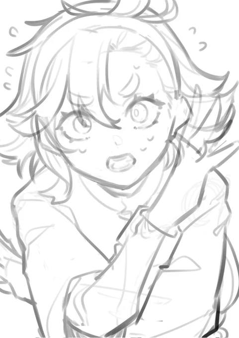 超大雑把な制作工程‼️
厚塗りやっぱ描いてて楽しいネ( ◜▿◝ ) 