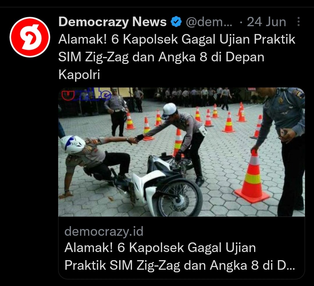 Est_Mrt98's tweet photo. DPPRI Mengusulkan SIM Seumur Hidup Tdk perlu Diperpanjang 

Kata Anggota DPRRI : Ada Oknum Gunakan SIM Jadi Penghasilan Asli Polisi 

Kapolri:  Ujian SIM Terkesan Mempersulit,  Ujung-ujungnya 'di Bawah Meja', Enggak Tes, Malah Lulus

Klo kalian Setuju RT ya
Biar DEAL ..... https://t.co/2suYE8blMn