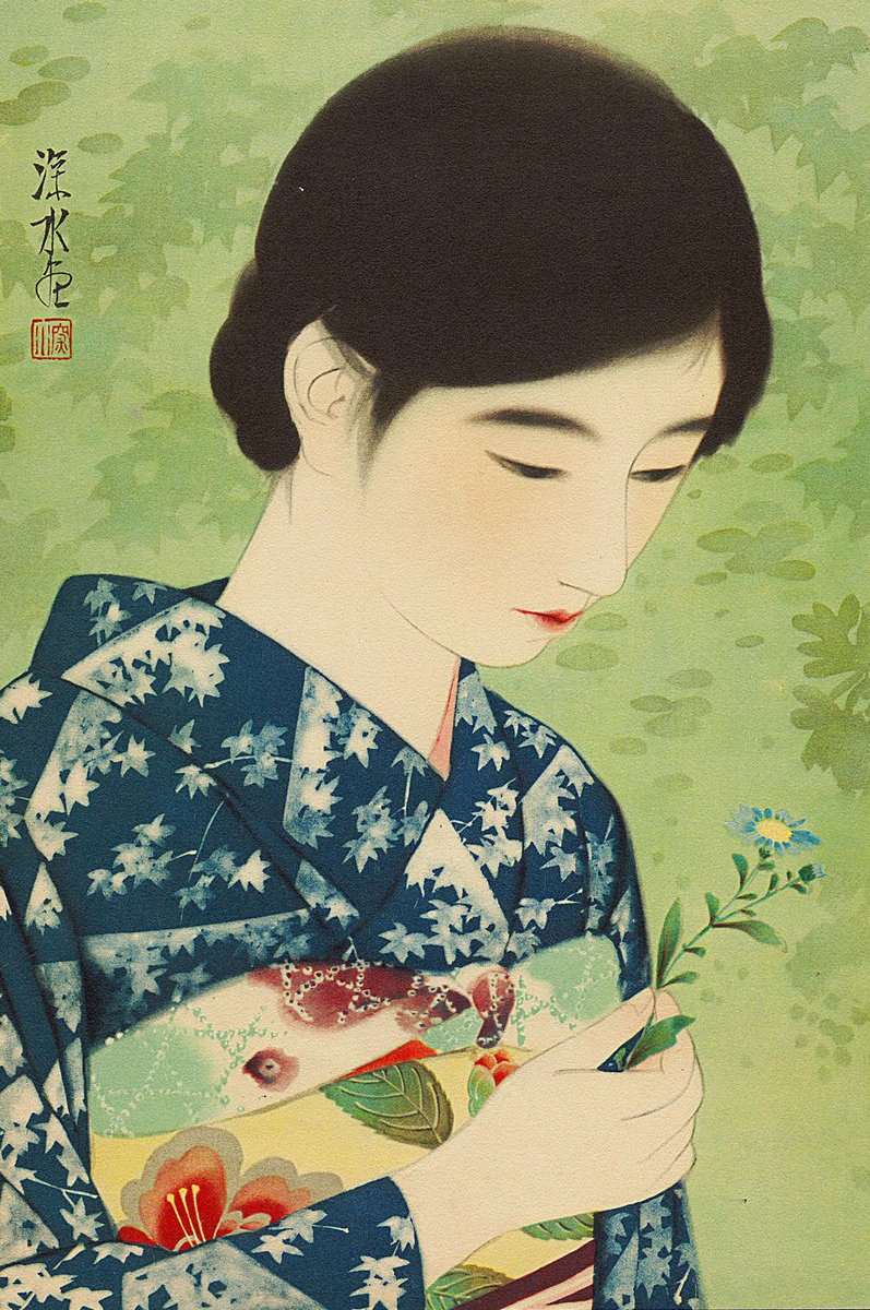 Ito Shinsui
Summer Flowers, c. 1931