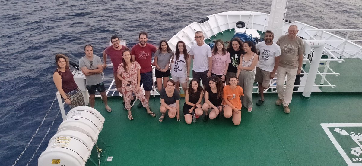 ECOBRED_COB's tweet photo. Hoy hemos finalizado la campaña #MEDITS 2023 #GSA5 #Mallorca #Menorca #FEMPA con el desembarco del personal científico y el material.
¡Gracias a tod@s l@s que han participado!
🐟🐠🦈🐙🦑🦀🦐🐚🌱 https://t.co/9uOs6YZrra