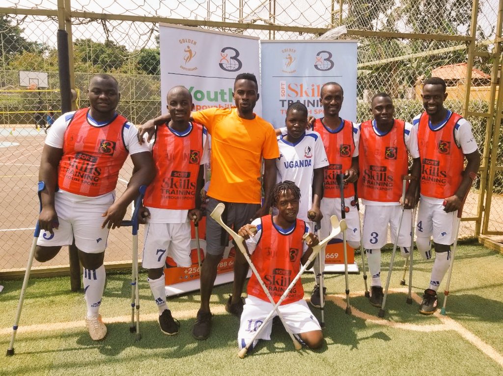 Thank you <a href="/GoldenBootsUg/">Golden Boots Uganda</a> for the Soft Skills Training where you impacted soft skills among the amputee footballers through sport. May God continually bless you!... ⚽🇺🇬🦿 
<a href="/of_amputee/">Federation of Uganda Amputee Football Associations</a>