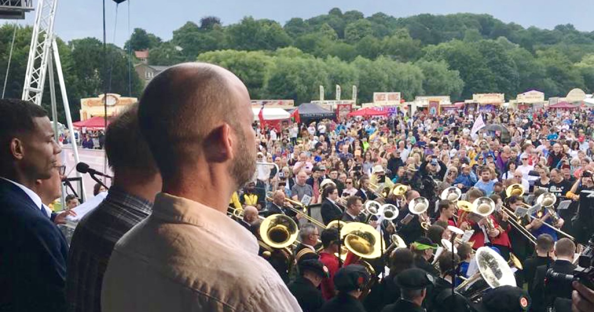 JamieDriscollNE's tweet photo. The #DurhamMinersGala is the community speaking to its traditions. The trade union movement looks stronger than it has for years. 

But just 6% of the public trust our political system. We need to decide our future here in the #NorthEast not Westminster. 👉https://t.co/mnGvK08ysT https://t.co/Lfa3n90hvM