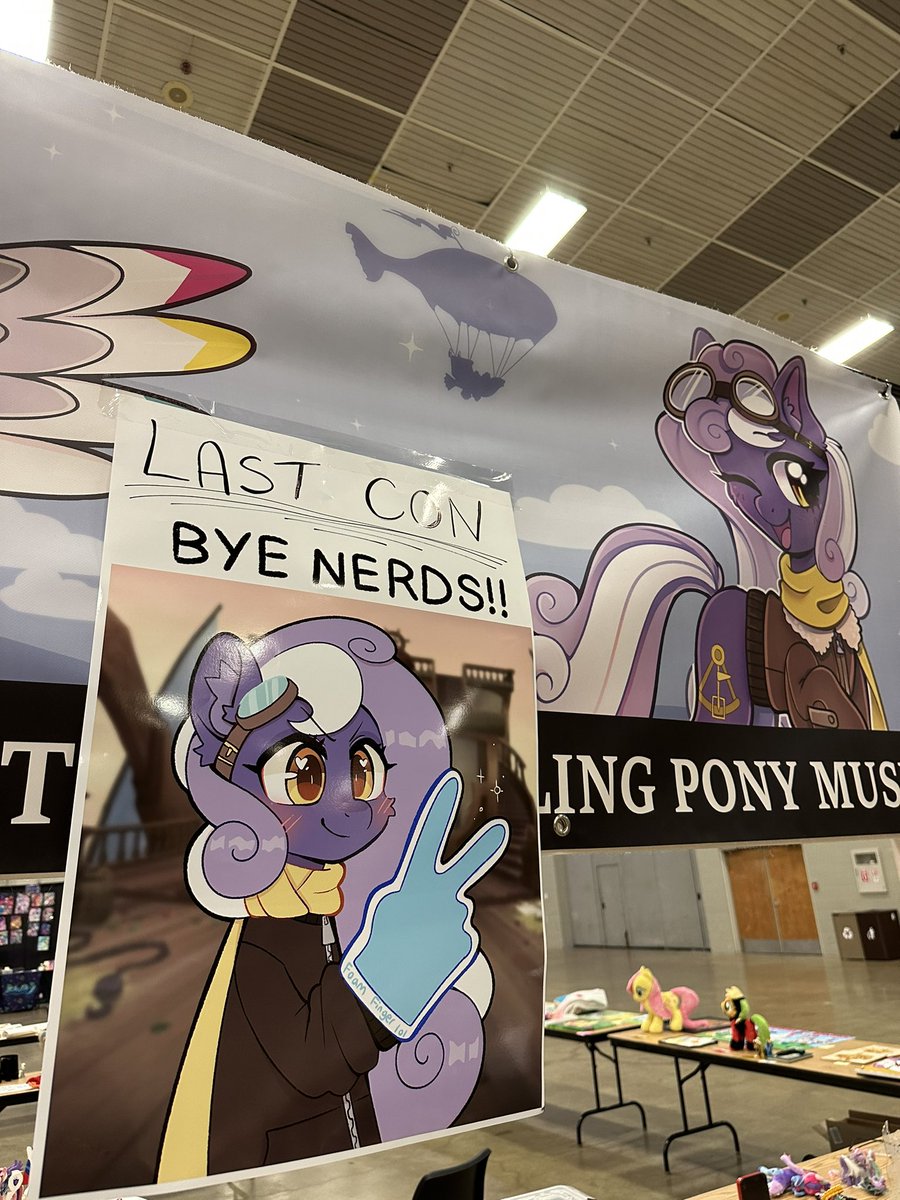MLPFIMTPM's tweet photo. Last day last con last @trotcon for us don’t forget to come by vendor hall and the charity auction starting at 11 am!!! https://t.co/e9wtvZu1ZU