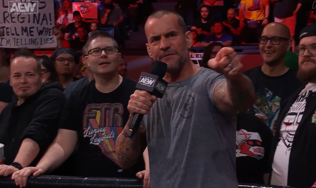 AEW Superfan on Twitter "CM Punk, AEW Collision July 8th, 2023