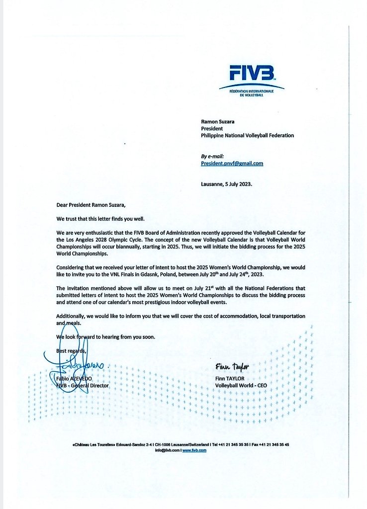 Indonesia Volleyball on Twitter "Ketum PBVSI berarti pas VNL Finals