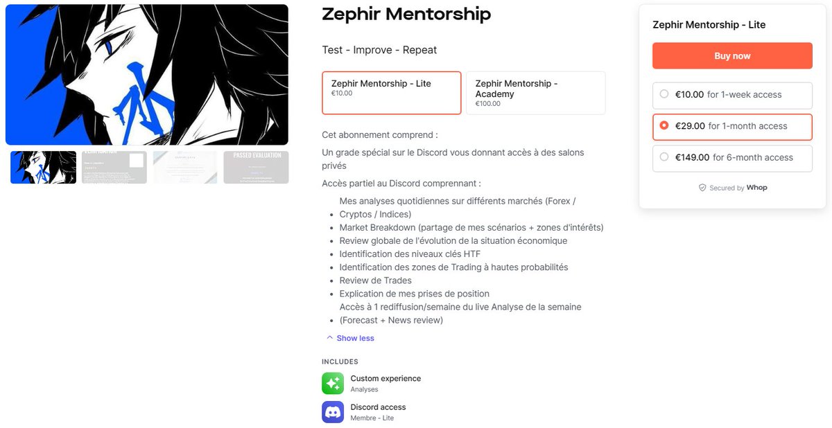 On a passé les 10k ici du coup petit giveaway🎁

J'vous offre 3 abonnements Lite à mon discord d'une durée de 1 mois où vous retrouverez toutes mes analyses sur le forex, les indices et la crypto

Pour participer c'est simple : Follow, Like &amp; RT

TAS des 3 gagnants mercredi 12/07