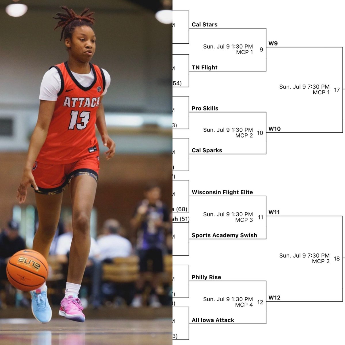 AllIowaAttack's tweet photo. ππππ£π 8 πππππππ¨
Things are getting real in Chicago:
π17 EYBL Platinum E8
11th EYBL vs Philly Rise
π16 EYBL Platinum E8
10th EYBL vs Philly Rise
π17U Champs League E8
11th NIKE Red vs Southeast All Stars Red
#AttackCulture #GoAttack https://t.co/fK36TWPfNL