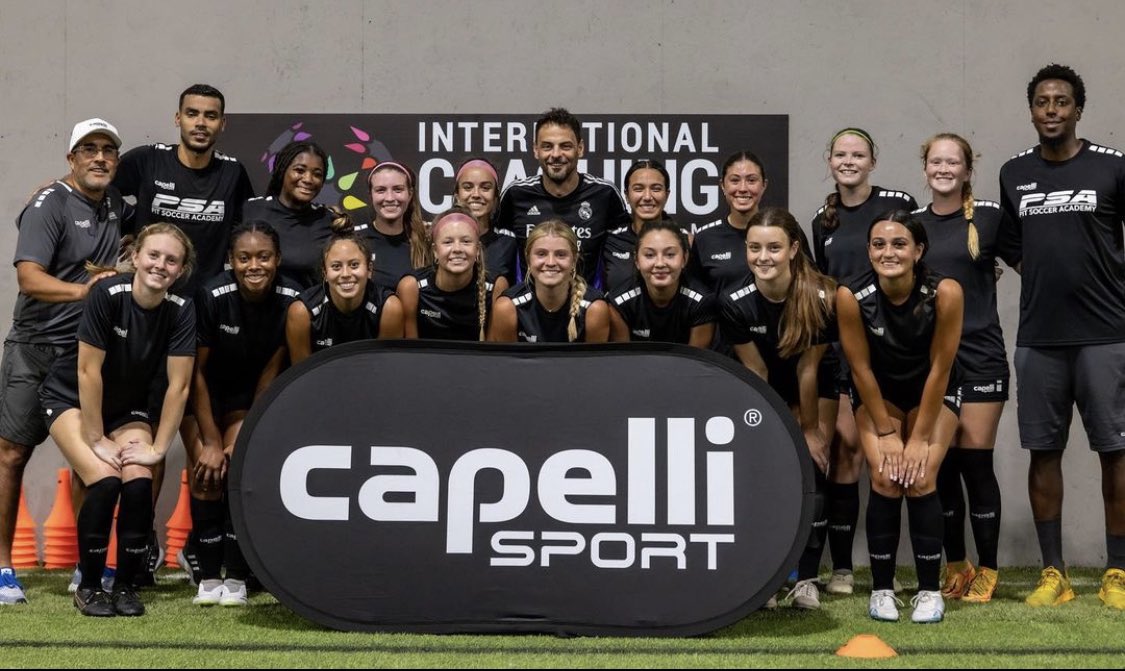 SamSheffield02's tweet photo. Day one of the International Coaching Symposium complete. Great opportunity to work with some of the best in the world. Thank you Capelli Sport. @capellisport @RenegadesU19_GA 
📷 by #harvillsportsphotography https://t.co/2jBPUJN8mD