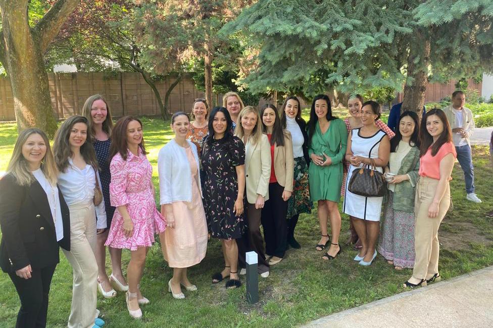 AlaaJadallah4's tweet photo. Thanks to the Turkish colleagues at the embassy of Türkiye 🇹🇷 in Poland 🇵🇱 for organizing a goodbye brunch for Alexandros and myself. It was a very beautiful event that made us laugh, cry, and remember the amazing memories we created together all these years. Also, it was a great opportunity to taste the delicious Turkish food.

I am truly speechless for this touching move.

I will miss you ❤️

@TCVarsovaBE
