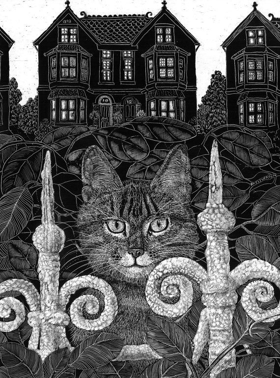 Cat in the Park

#illustration #cat #catpainting