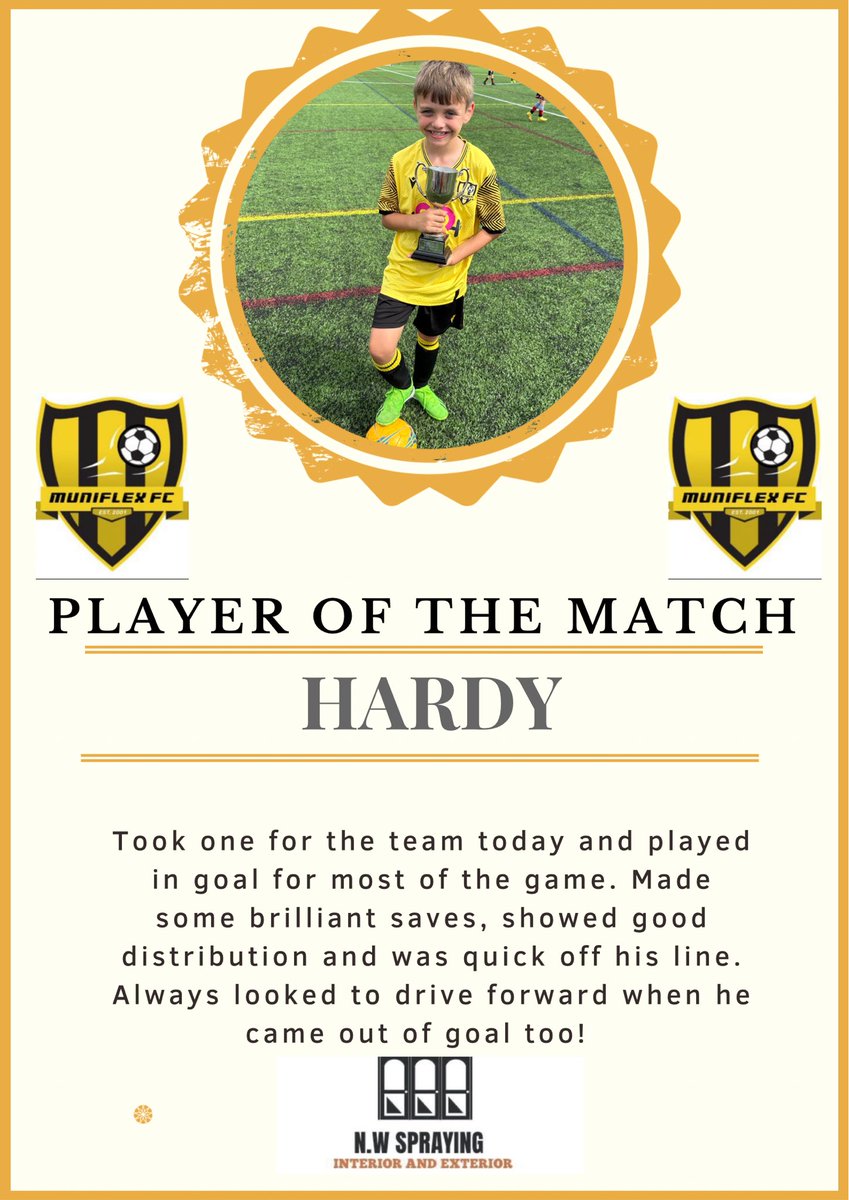 Muniflex Juniors ⚽ 💛 🖤 tweet media