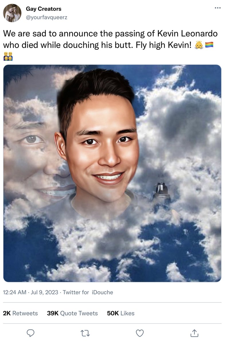 Bloggzzy's tweet photo. RIP Kevin Leonardo, you were such a good mentor for helping me be the best bottom I can. #kevinleonardo #gay #RIP https://t.co/kwya4nwyZM