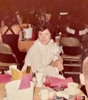 Sally Van Wie is searching for Cindy Treadway. They were together in boot camp 12B in 1974 and then stationed in El Toro in 1975.
The picture below was taken in 1975 at the Marine Corp Ball in El Toro.
Cindy was from Lima, OH.  You can contact Sally at Sally.vanwie@gmail.com