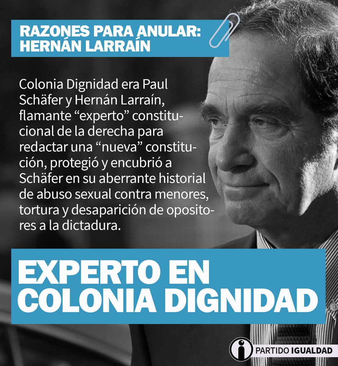 chileconvoca's tweet photo. Larraín defendió a Schäfer y NO a los niños chilenos violados

Macaya defendió a su padre y NO a sus sobrinas abusadas

Gloria Naveillan defendió a Martín Padrenas y al abuelo materno de su hija (Pdte de APRA) y NO a su sobrina violada

🧐

#ToleranciaCero #MesaCentral #Enacional https://t.co/hnlz3VhmuH