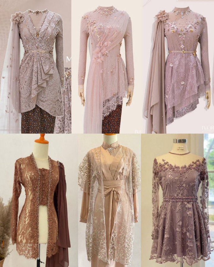 Dress kebaya buat acara wisuda lamaran pernikahan

— a thread