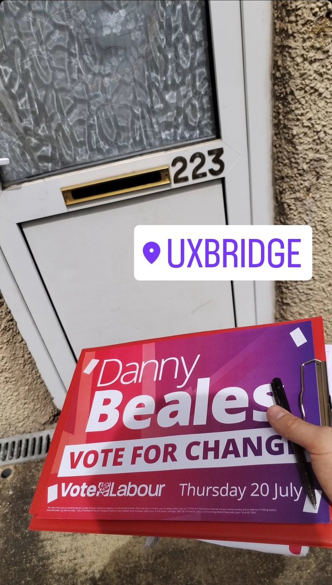 Lewis Hurst 🌹 (@lewishurstlancs) on Twitter photo Campaigning for Danny Beales today with <a href="/GWLabour/">G&W Labour</a>!
In Uxbridge and South Ruislip as in the country as a whole there's a real sense of change in the air! 🌹🌹🌹 Campaigning for Danny Beales today with <a href="/GWLabour/">G&W Labour</a>!
In Uxbridge and South Ruislip as in the country as a whole there's a real sense of change in the air! 🌹🌹🌹