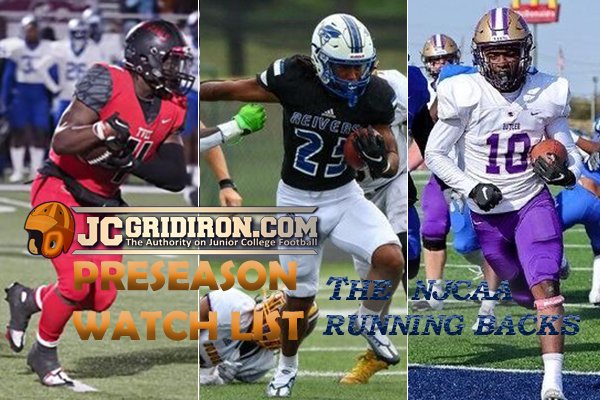 Meet some of the guys from the JCGridiron Preseason NJCAA RB Watch List on Thursday at rb.gy/9bmn2 @QuincyT24 @JaylenJennings4 @Tworthy11 @Jdaniels__2 @TrentDa05906112 @Kironbenjamin7