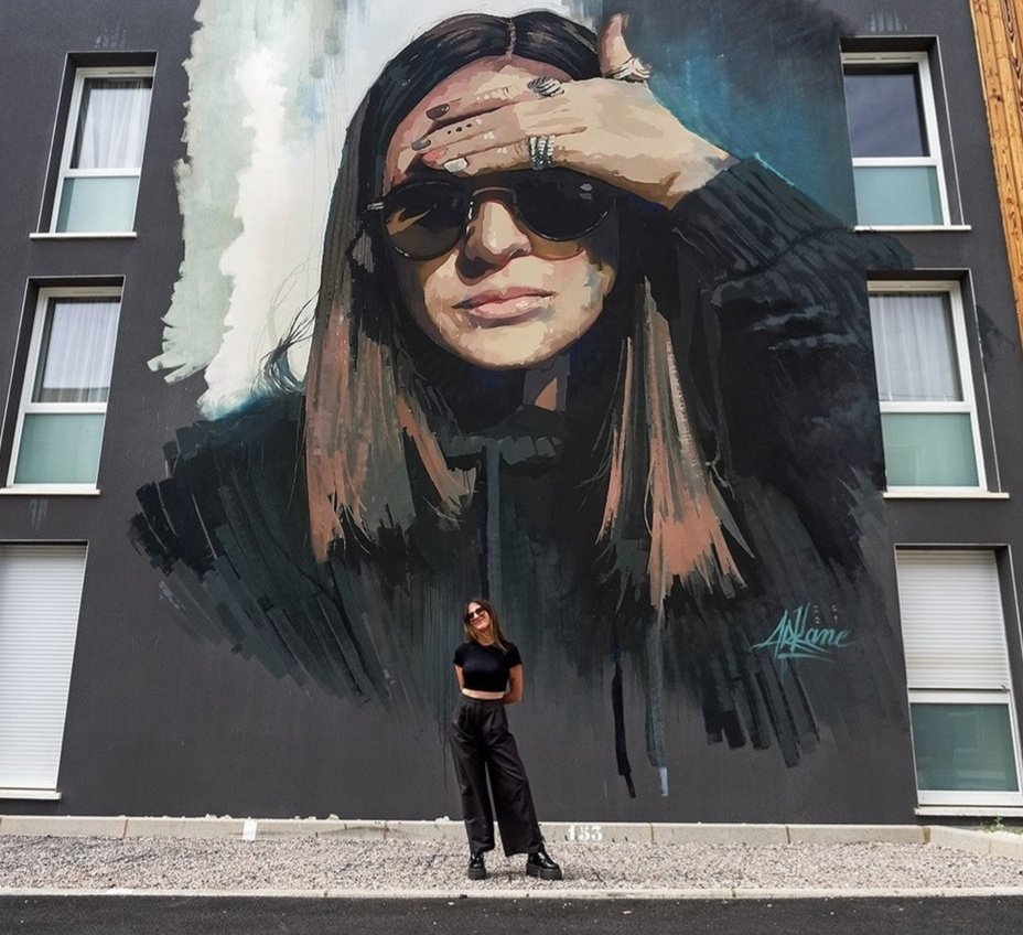 MolinaStreetArt's tweet image. 'Júlia' by French Arkane in Montpellier, France (2021) #arkane #streetart #lamolinastreetart 📷 via artist