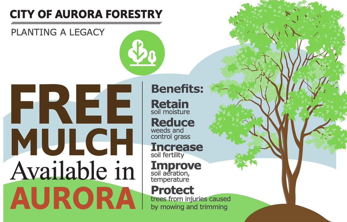 Aurora Water on Twitter "The city's next free mulch day is from 7 a.m