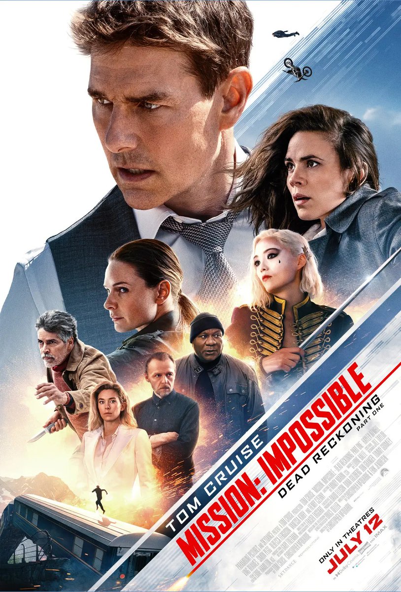 SceneItHere's tweet photo. 🎬This Friday, the mission is set, and I'm hyped to spill the tea on my movie of the week. We're diving deep into non-stop action, the stunts, and the story. 💥 Let's chop it up and share our thoughts! #MissionImpossibleDeadReckoning  #MOTW
#seeitintheaters #moviebuff https://t.co/nbTo4Y4hhv