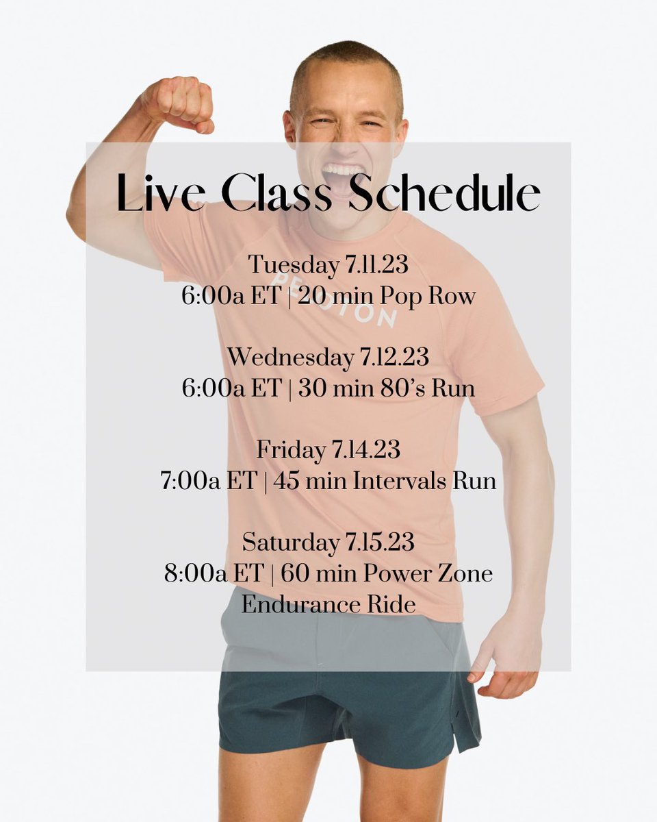 “A setback is just a setup for a comeback” 💪 I’m excited to be feeling better and back in action this week. Here is my Live coaching schedule. I look forward to seeing you Live or On Demand 🙌