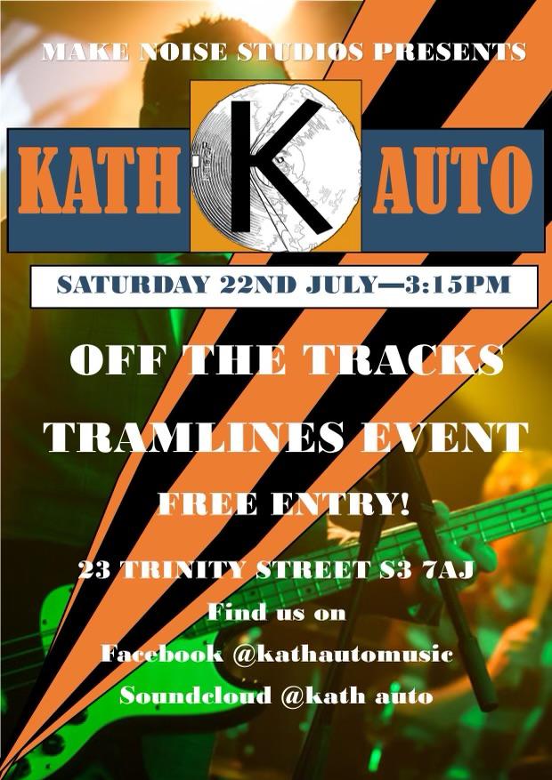 kath auto (@kathauto) on Twitter photo Looking forward to playing at Tramlines on 22 July at <a href="/MakeNoiseStudio/">Make Noise Studios</a> Come on down people, it would be great to see you! k a x 🎸🎹🥁 <a href="/JulianCrockford/">Julian Crockford💙</a> Looking forward to playing at Tramlines on 22 July at <a href="/MakeNoiseStudio/">Make Noise Studios</a> Come on down people, it would be great to see you! k a x 🎸🎹🥁 <a href="/JulianCrockford/">Julian Crockford💙</a>