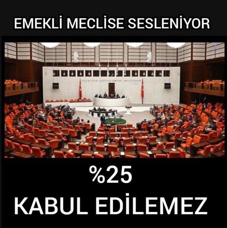 tetikci064's tweet photo. Emekli GEÇİNEMİYOR Sayın @TBMMresmi vekilleri.

Emeklilere reva görülen yüzde 25 zam sadaka niteliğindedir.

En düşük Emekli maaşı Asgari Ücretle eşitlenmelidir.

Emekli TBMM ye sesleniyor;

Tatilden önce Emekli Maaş Zammı düzeltilmelidir

 #EmekliMecliseSesleniyor https://t.co/vhuX8lu997
