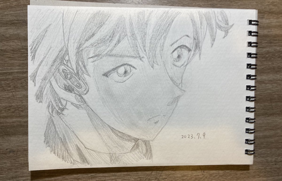 conan_cra's tweet photo. 安室さん模写 https://t.co/bNKGUmjDB7