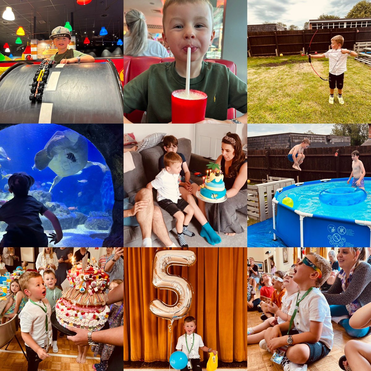 KIsaksen81's tweet photo. Oh to be five. I need to go back to work for a rest! #sealife #legodiscovery #scienceparty #poolfun #cake ๐ ๐ ๐ https://t.co/W0aozRPW0p