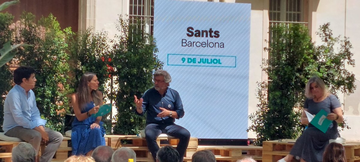 jordifolchr's tweet photo. Des de Sants-Montjuïc i fins on faci falta fem que el #23J per Catalunya res continuï siguent igual. Posem-la de nou al mapa amb @miriamnogueras al capdavant al congreso i @CastellaToni al Senat. Perquè no ens hem rendit ni ens rendirem. @JuntsxcatGracia #JaNhiHaProu https://t.co/IU6SPoFvv6