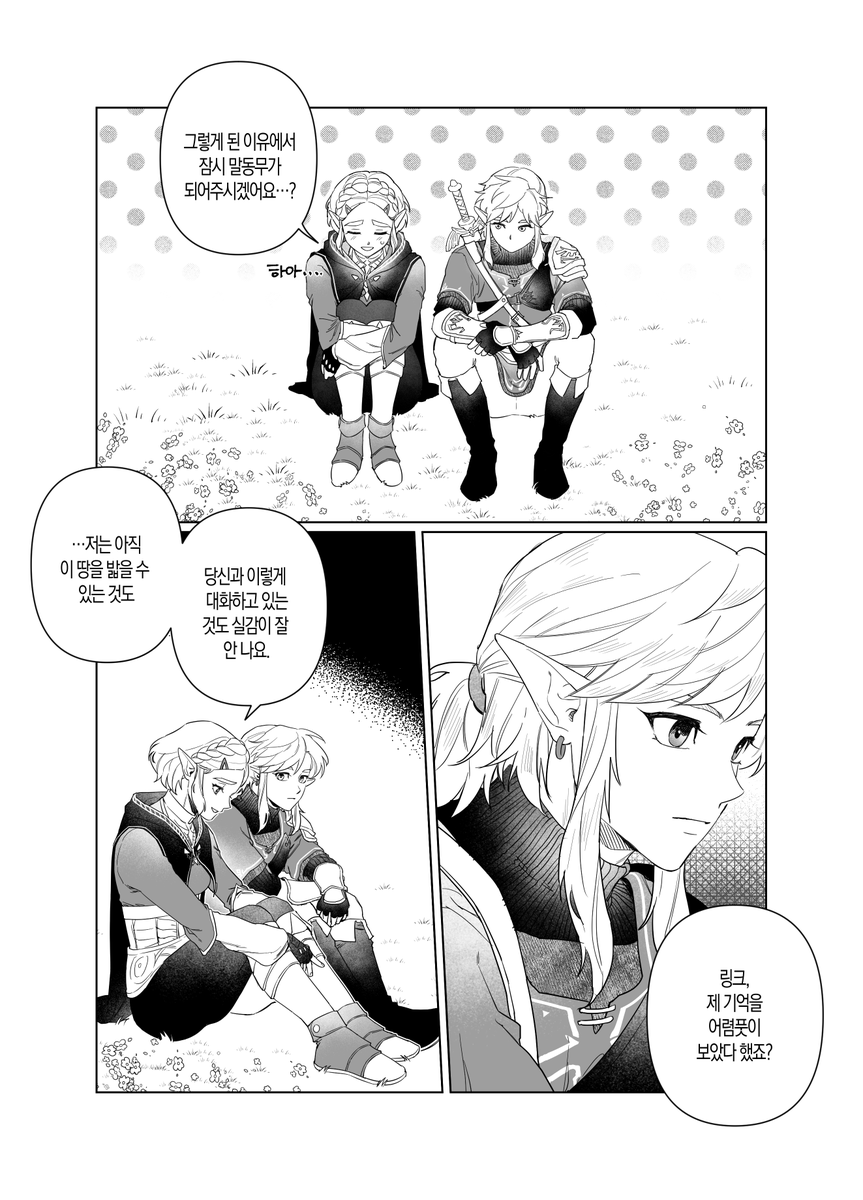 zeldm_'s tweet image. 왕눈 엔딩 후 링젤(4/8)