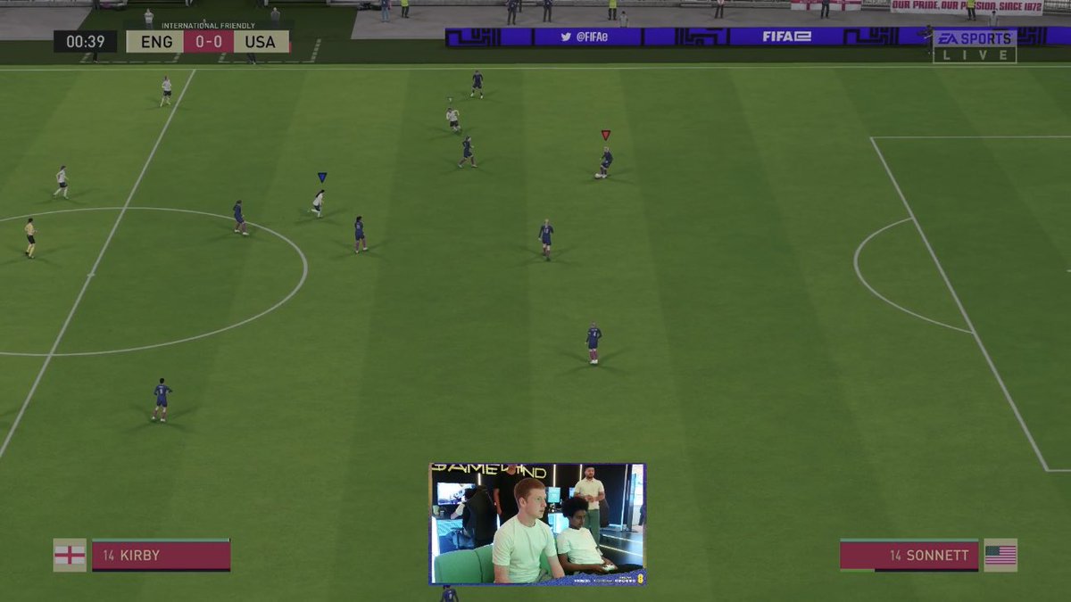 nnesaga's tweet photo. WE ARE LIVE FROM THE @EE STUDIO 🚨

Lock in to the It's the #FIFA23 GRAND FINALE! ⚽

With your hosts @shizelle_  &amp; @Prince_LNF

WATCH NOW: 
🎮 https://t.co/QX9CRSvPMd

@westfieldlondon 
#EExNNESAGA
#EEStudio https://t.co/7G6auUwezF