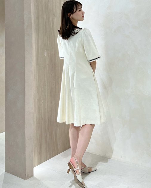 herlipto Canal Tweed Mini Dress