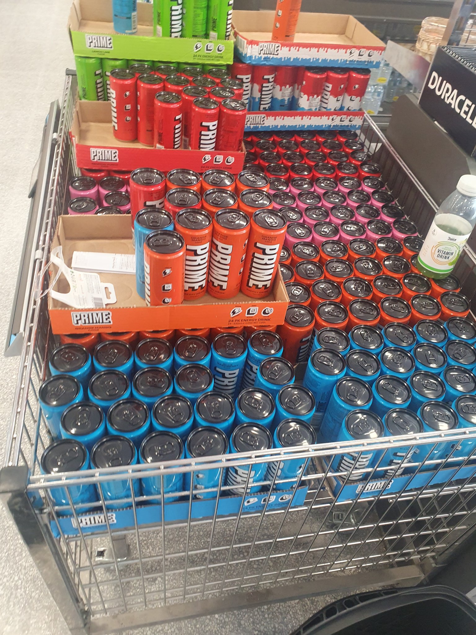 Harley Smith on Twitter: "Prime energy including new ice pop flavour at