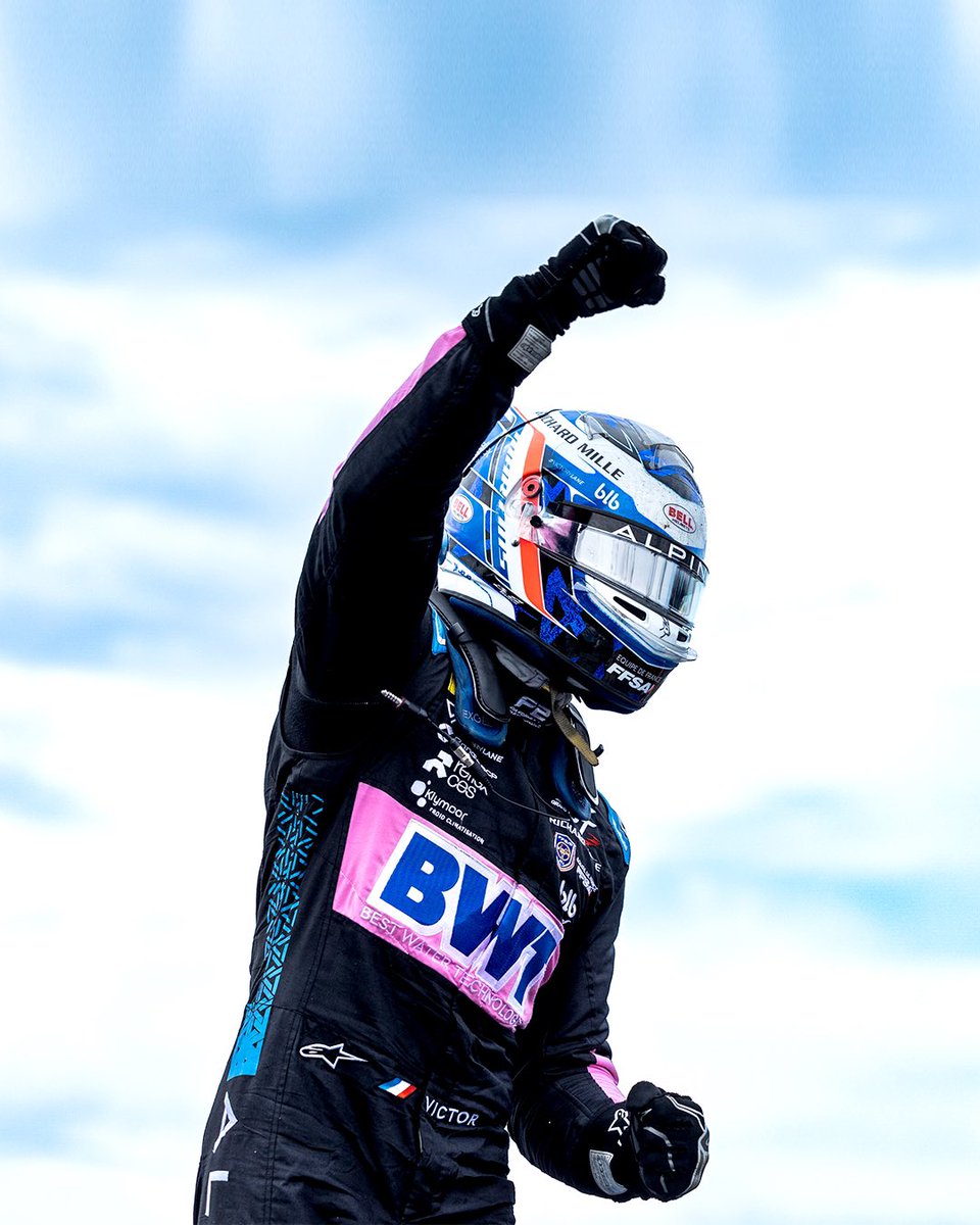 VictorMartinsFR's tweet photo. WINNERRR 🔥🇫🇷

From pole position and after an intense race, we finally did it! 
This one arrives in time thanks to a mega car and job from my team @ARTGP 

#VictoryLane #EveryDetailCounts #AlpineAcademy #F2 #BritishGP #winner 
— 
📸 @DutchPhotoAg / VL Studio https://t.co/nP4tyGWZmE