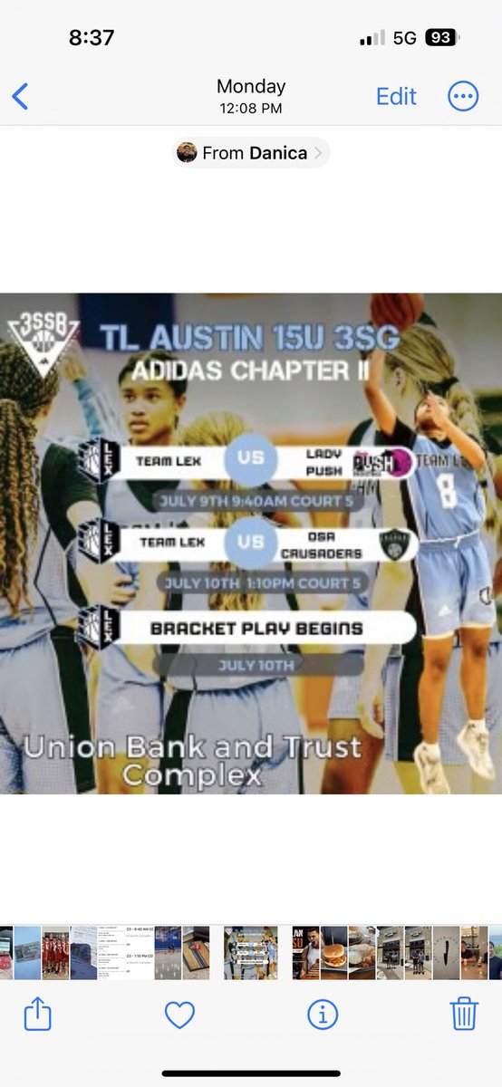 Went 2-2 at Grand Nationals Premiere. They just warming up! We are headed to Adidas Chapter 2! Let’s go @TwinsBallATX !! 🏀❤️🔥👊

#Seehergreatness #ChaseYourPassion #HandleHardBetter #RememberTheWhy 
#twintelligent #twinology #williamssisters #classof2027