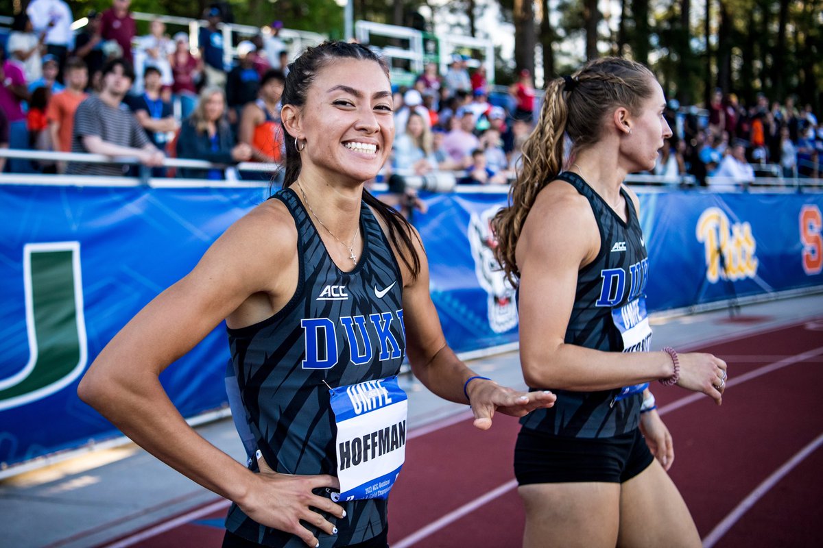 She’s headed to finals!👏

Lauren Hoffman placed 5️⃣th in the Women’s 400m Hurdles, qualifying her to the final round TONIGHT! Good luck, Lauren!🔵😈

#GoDuke