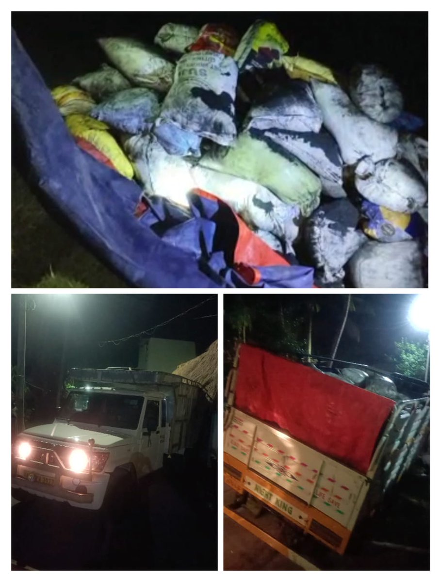 SpBhadrak's tweet photo. Chandbali Police seized 90 quintals coal along with 2 pickup vans. In this connection, 3 cases have been registered &amp; further investigation is underway. @igerbalasore @odisha_police https://t.co/Kh9yQgEyFd