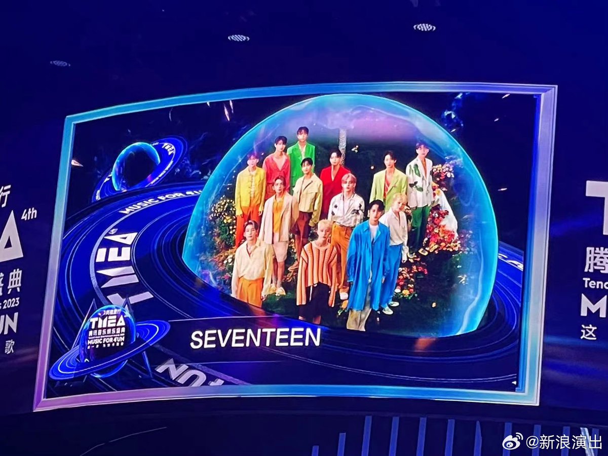 menjunfei's tweet photo. 230709 TMEA 
SEVENTEEN winning the "Most Influential Overseas Group of the Year", congrats!!!
#세븐틴⁠ ⁠⁠#SEVENTEEN⁠ ⁠⁠@pledis_17 https://t.co/8qwGYjtbBG