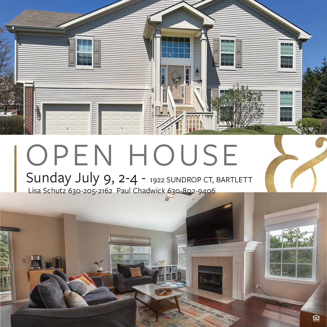 LisaMarieSchutz's tweet image. Here is your reminder...don't miss this Open House today 2-4pm! See you there! 🎉
#ListwithLisa #PaulThePropertyPro #BairdWarner #RealEstate #Realtor #OpenHouse #Bartlett #ForSale #PriceReduction #HeronsLanding
