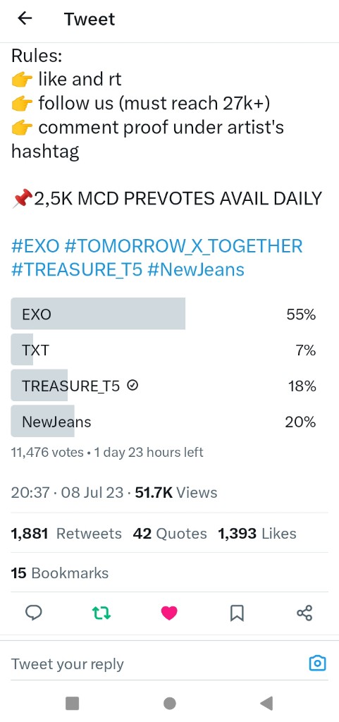 Mallows21591514's tweet photo. @cutieevote #TREASURE_T5 https://t.co/sFbOCbuQ8V
